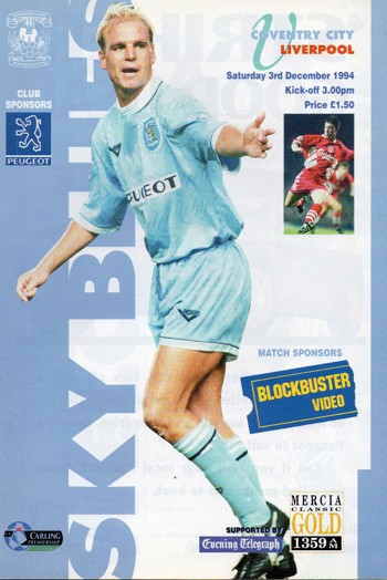 Match programme